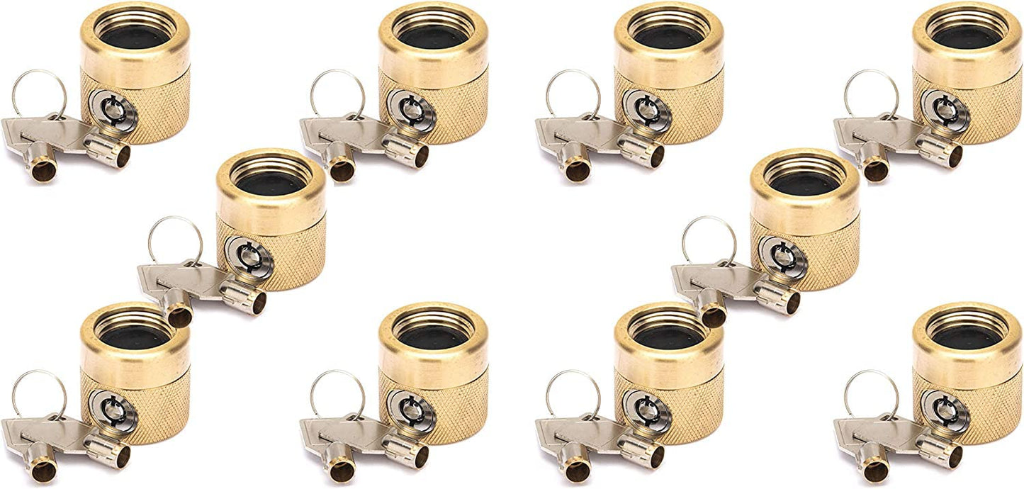 The FaucetLock - Heavy Duty Brass Construction