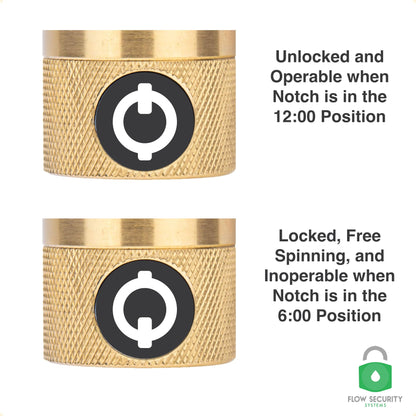 The FaucetLock - Heavy Duty Brass Construction