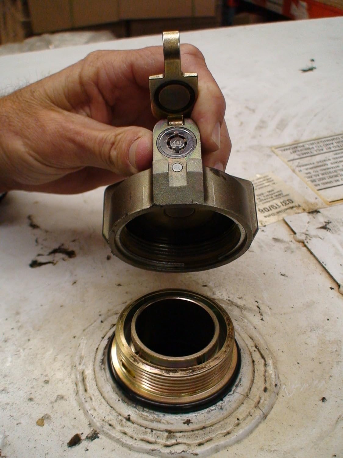 Fuel Lock Diesel & Oil Tank Security Locks - Flow Security Systems